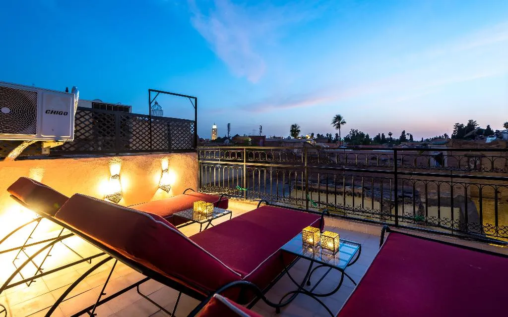 Terrace, Riad La Gazelle Du Sud, Marrakech