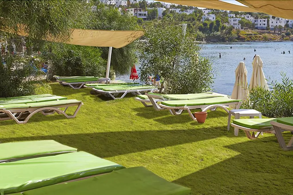 Terrace, Meteor Beach Hotel, Bodrum