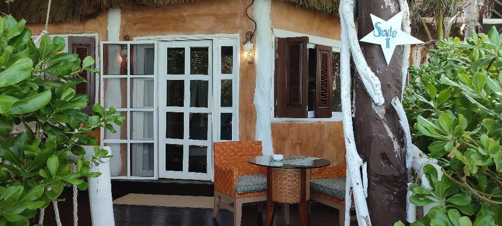 SUITE OCEAN FRONT Room, Villa Las Estrellas Tulum - located at party zone, Cancun Area