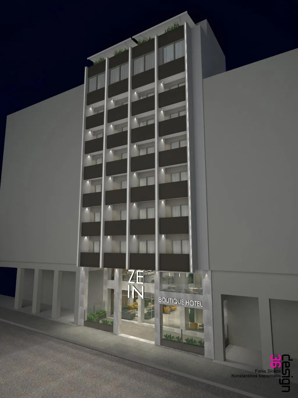 General view, Zein Boutique Athens Hotel, Athens