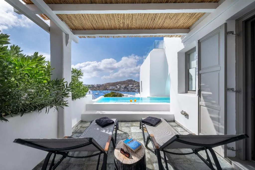 SUITE WITH PRIVATE POOL Room, Deliades, Mykonos