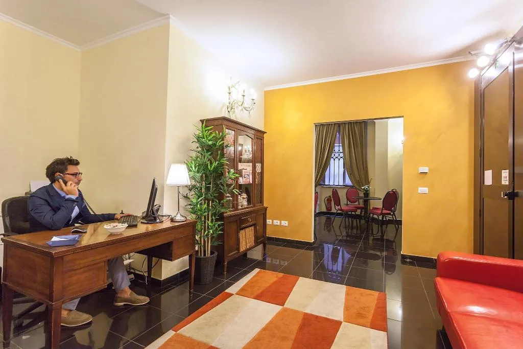 Lobby, Hotel Regina Giovanna, Rome