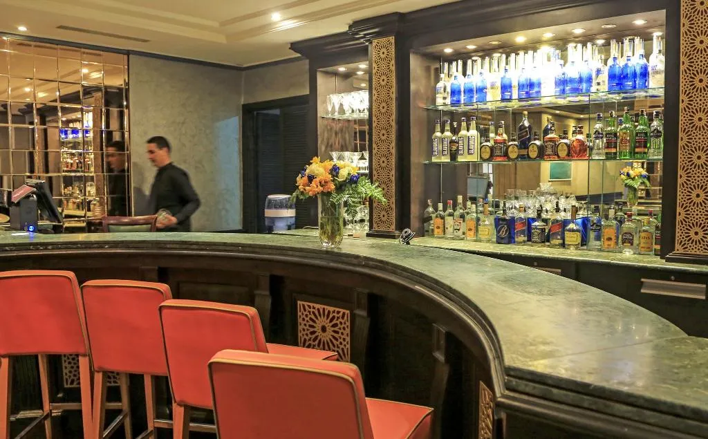 Bar, Rose Aqua Park Hotel, Marrakech