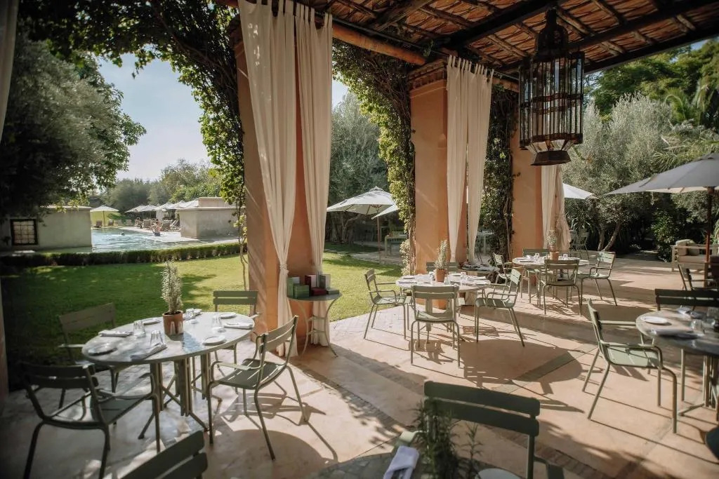 Restaurant, Hotel Les Deux Tours, Marrakech