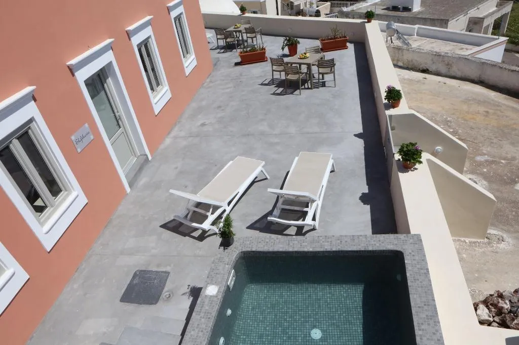 Terrace, Nomikos Mansion, Santorini