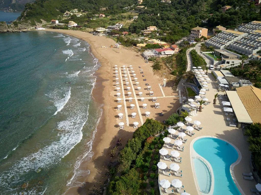 General view, Pelekas Monastery, Corfu