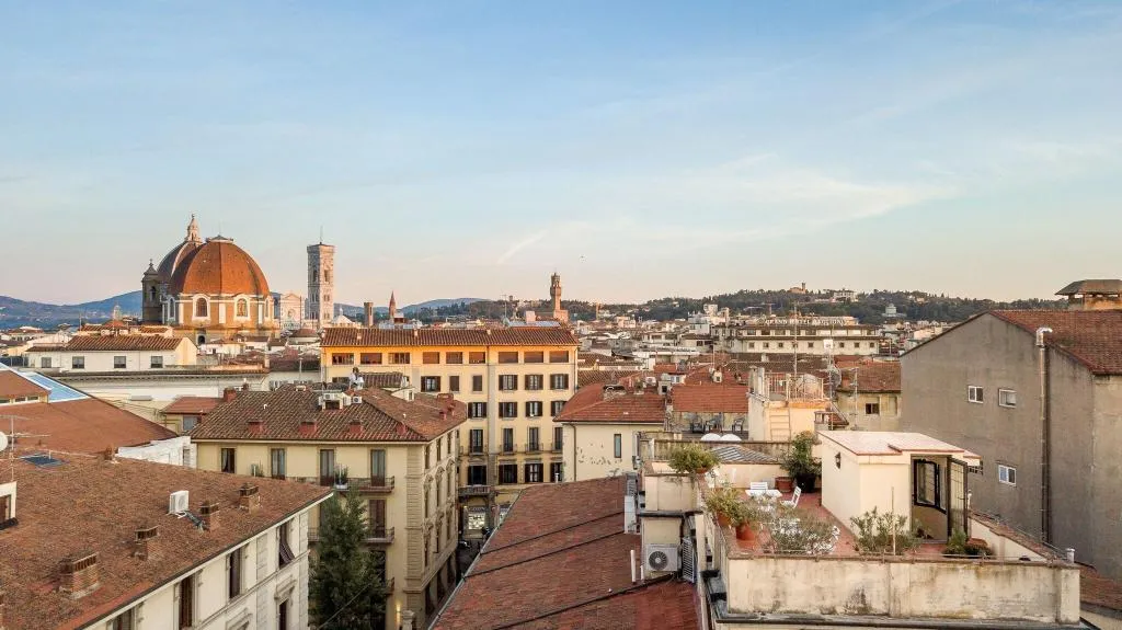 General view, Annabella Hotel Roof Terrace, Florence