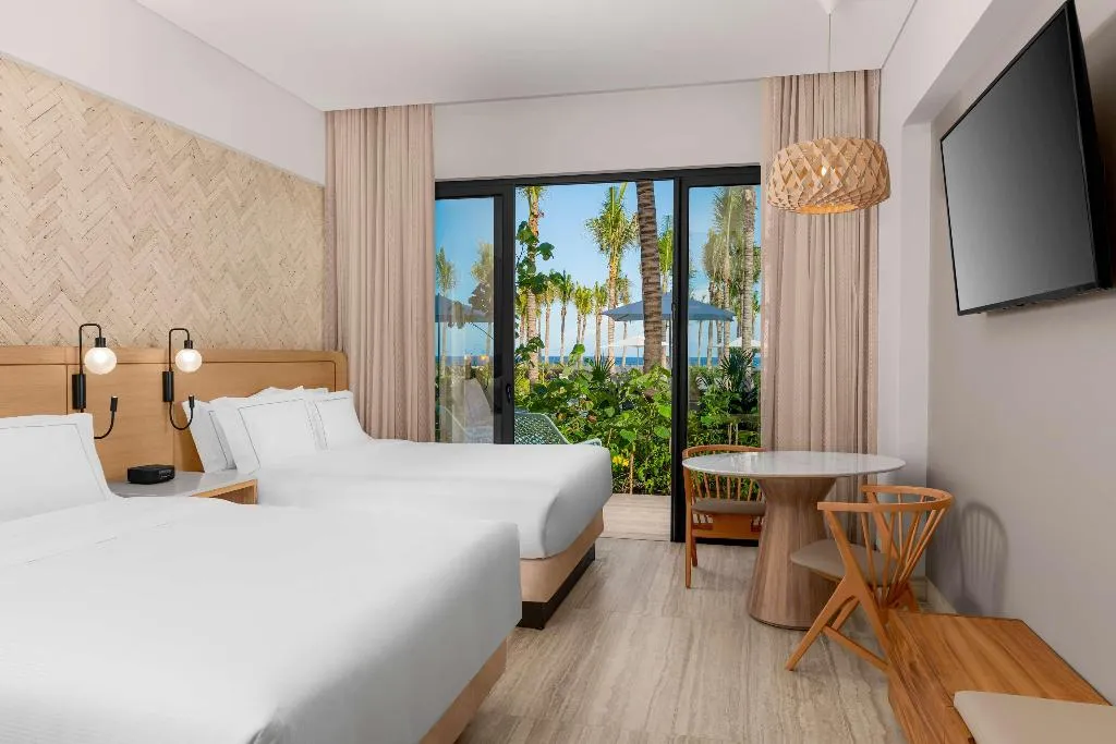 FAMILY ROOM TWO QUEEN BEDS Room, Hilton Tulum Riviera Maya All-Inclusive Resort, Cancun Area