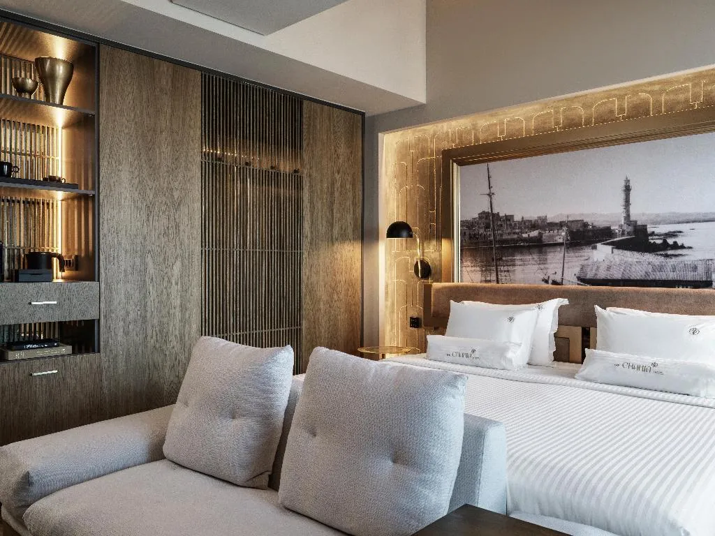 SUITE KING SIZE BED Room, The Chania Hotel Crete, Vignette Collection by IHG, Crete