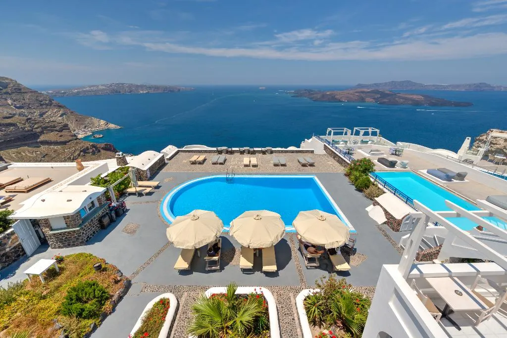 Pool, Caldera Butterfly Villas, Santorini