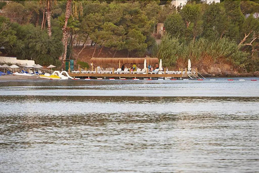 Beach, Meteor Beach Hotel, Bodrum