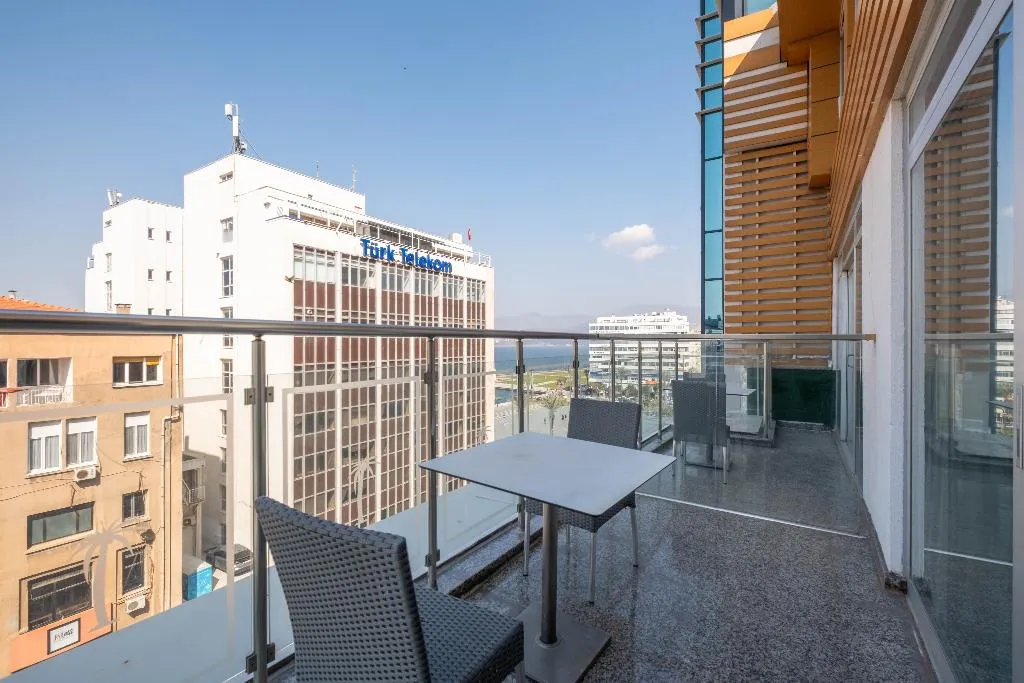 DOUBLE SEA VIEW WITH BALCONY Room, Hotel Bulvar, Izmir