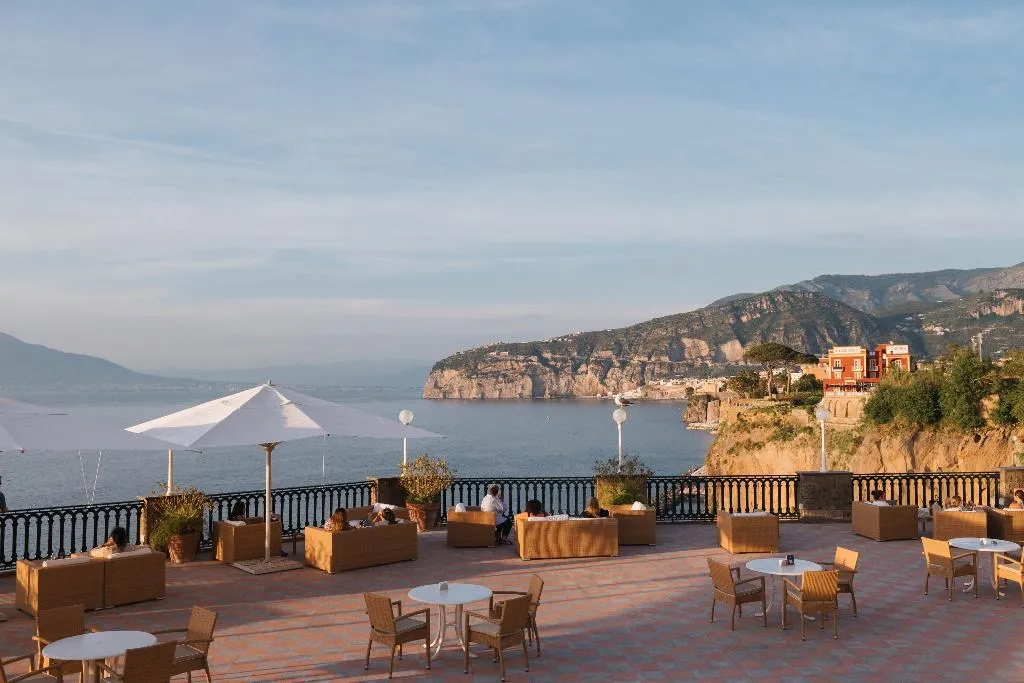 Terrace, Grand Hotel Europa Palace, Naples