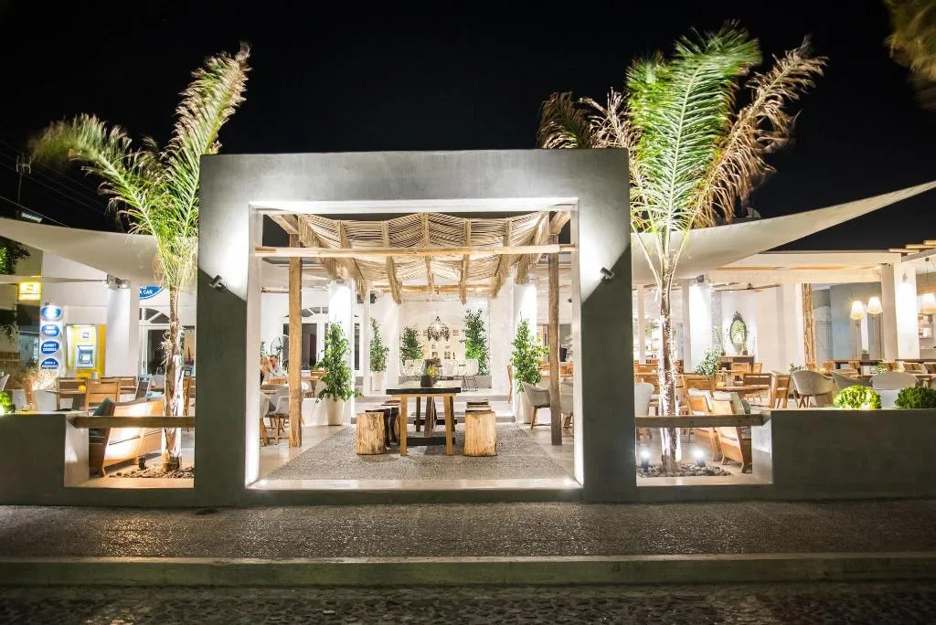 Restaurant, Makris Beach Hotel, Santorini