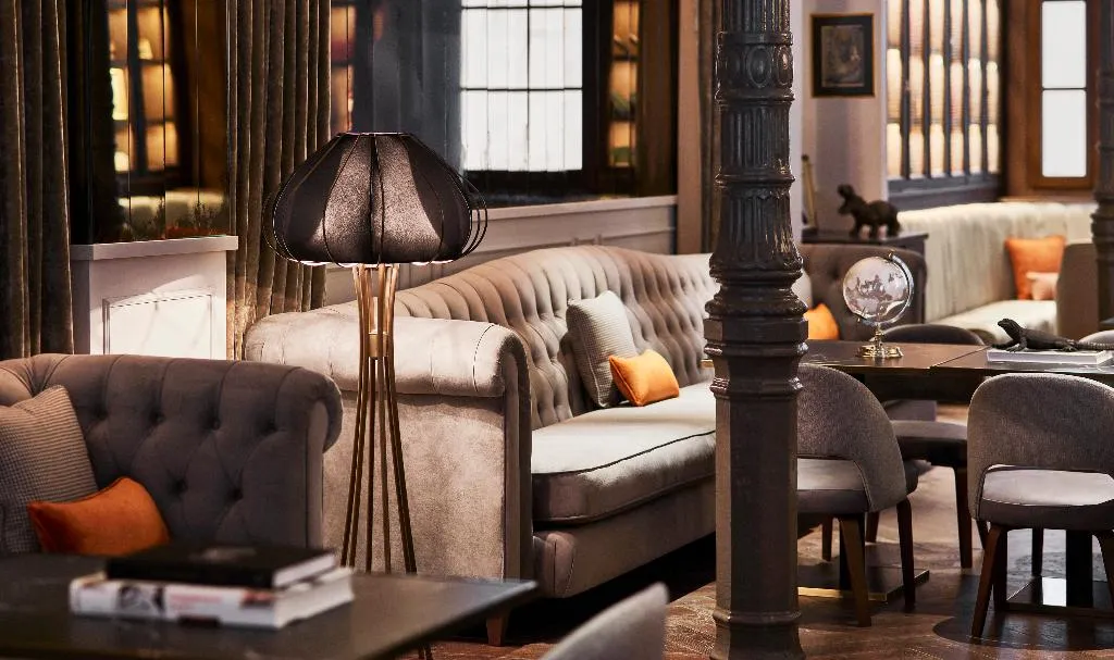 Lobby, Gran Hotel Ingles, Madrid