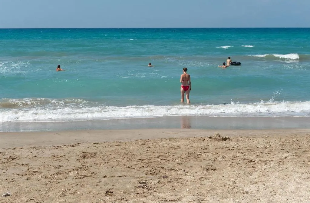 Beach, Ammoudia Maisonettes, Corfu