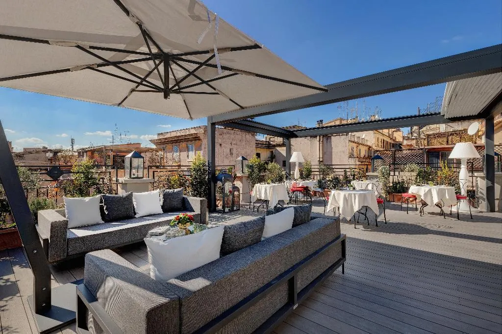 Terrace, Dharma Boutique Hotel & Spa, Rome