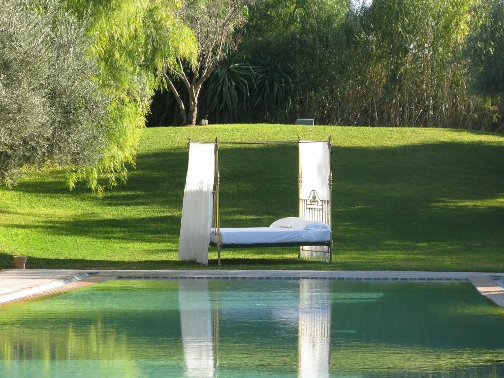 Terrace, Hotel Les Deux Tours, Marrakech