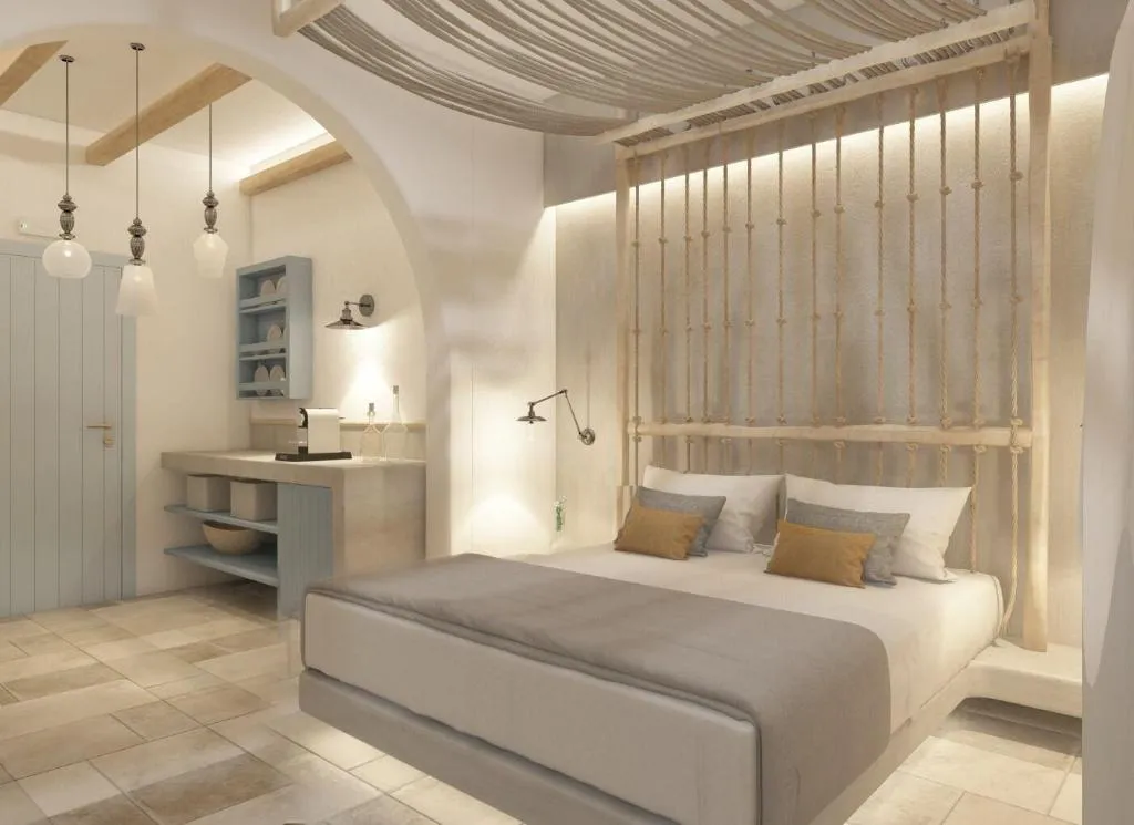 Room, Makris Beach Hotel, Santorini