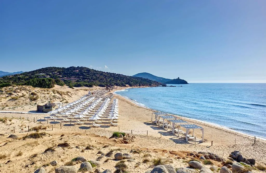 Beach, Conrad Chia Laguna Sardinia, Cagliari