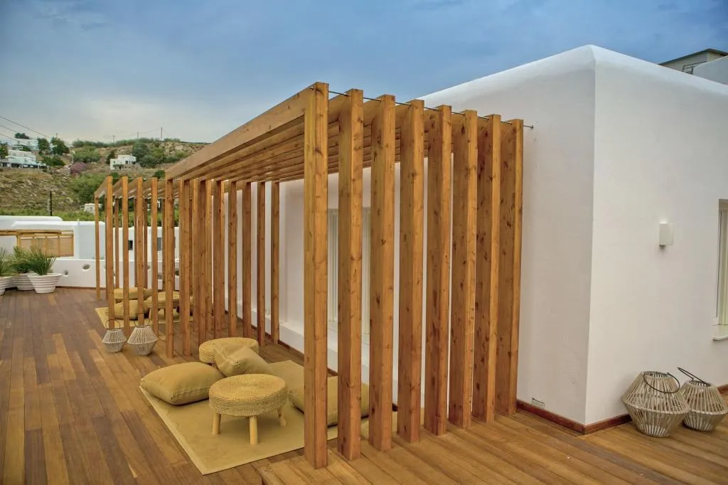 Terrace, Thalassa Boutique Hotel, Mykonos