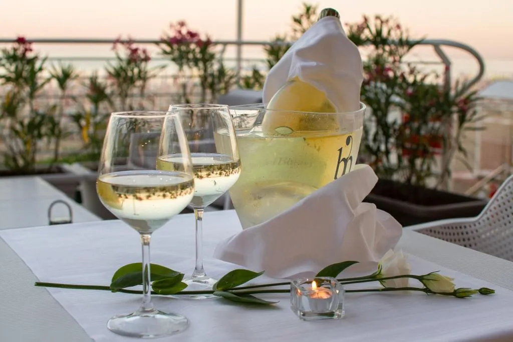 Terrace, Hotel Elite, Venice
