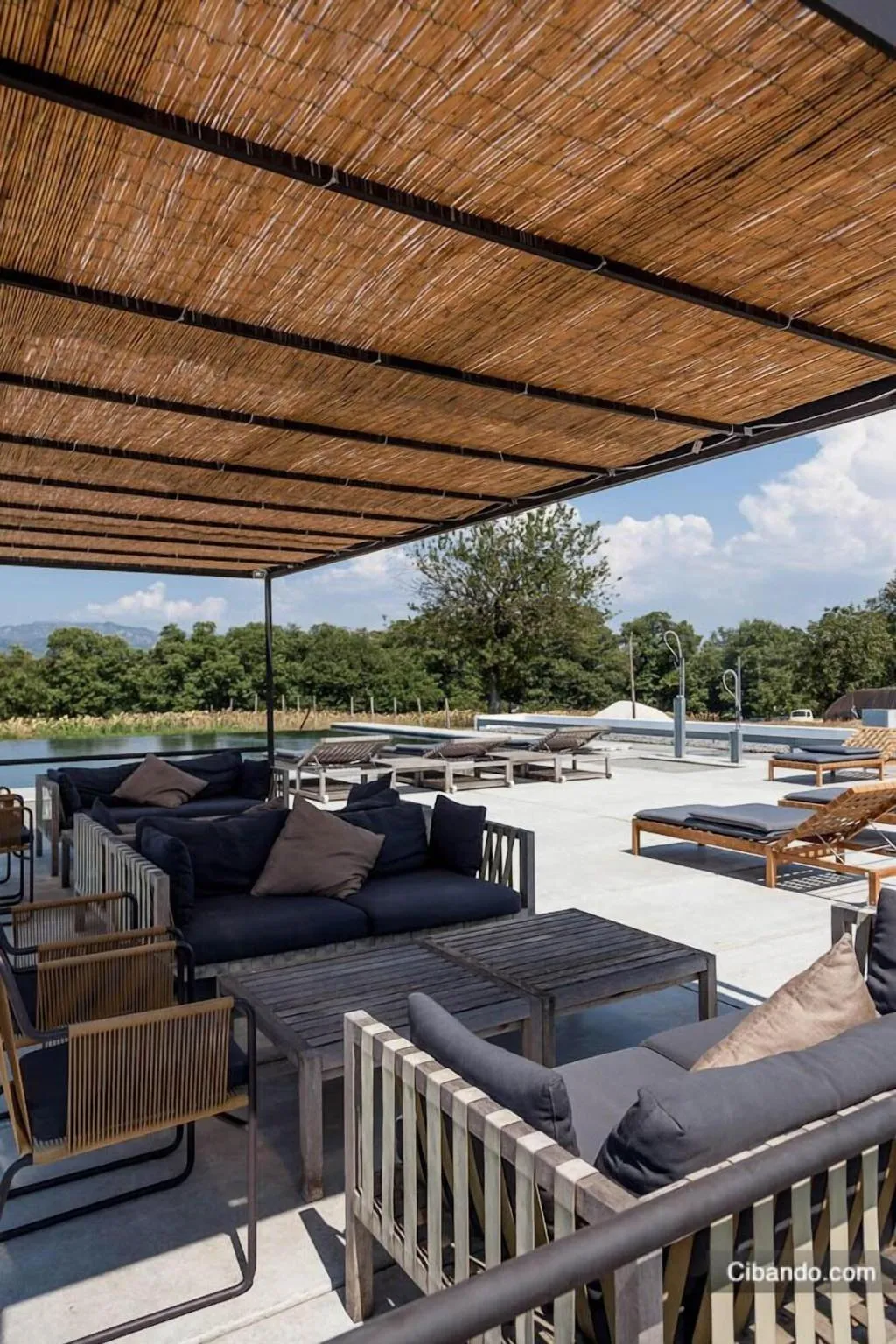 Terrace, Antonello Colonna Resort & Spa, Rome