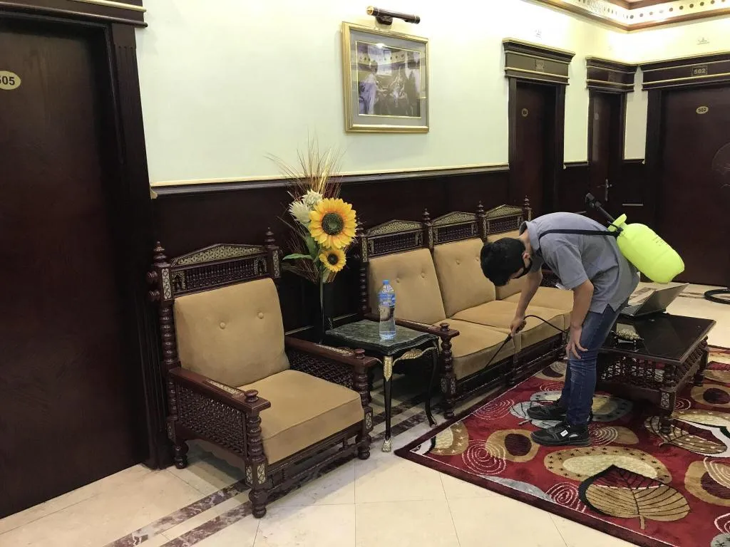 Lobby, City View Hotel, Cairo