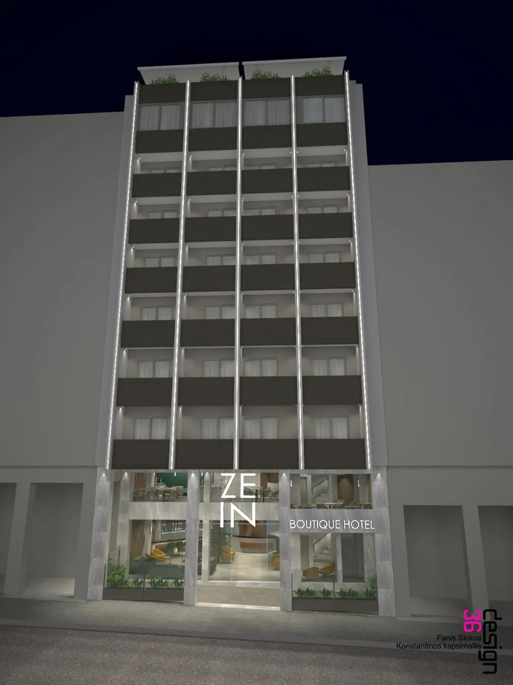General view, Zein Boutique Athens Hotel, Athens