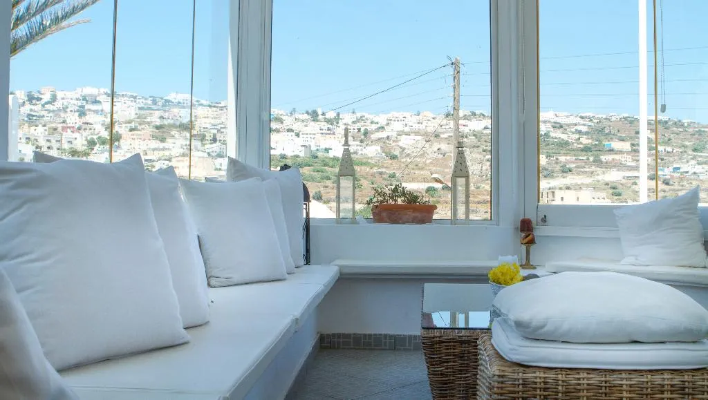 Lobby, Milos Villas, Santorini