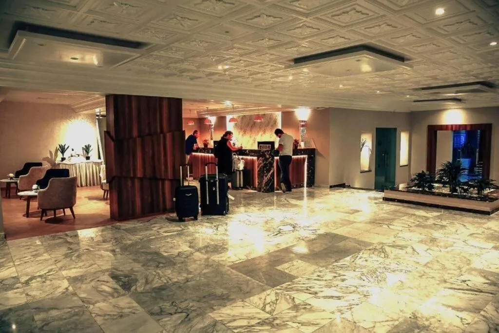Lobby, Hotel Continental, Tunisia