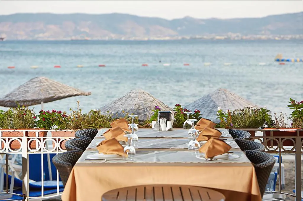 Restaurant, Meteor Beach Hotel, Bodrum