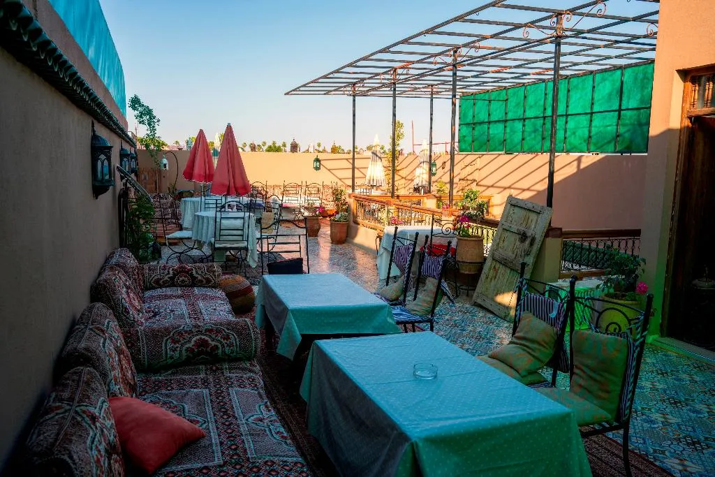 Terrace, Riad Nouhal, Marrakech