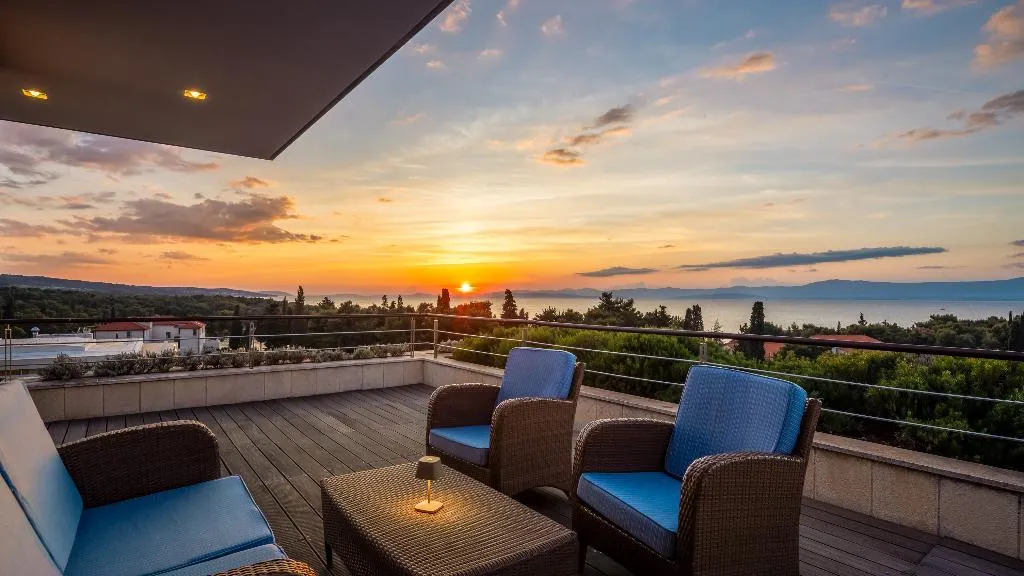 Terrace, Aminess Vival Velaris Resort, Split