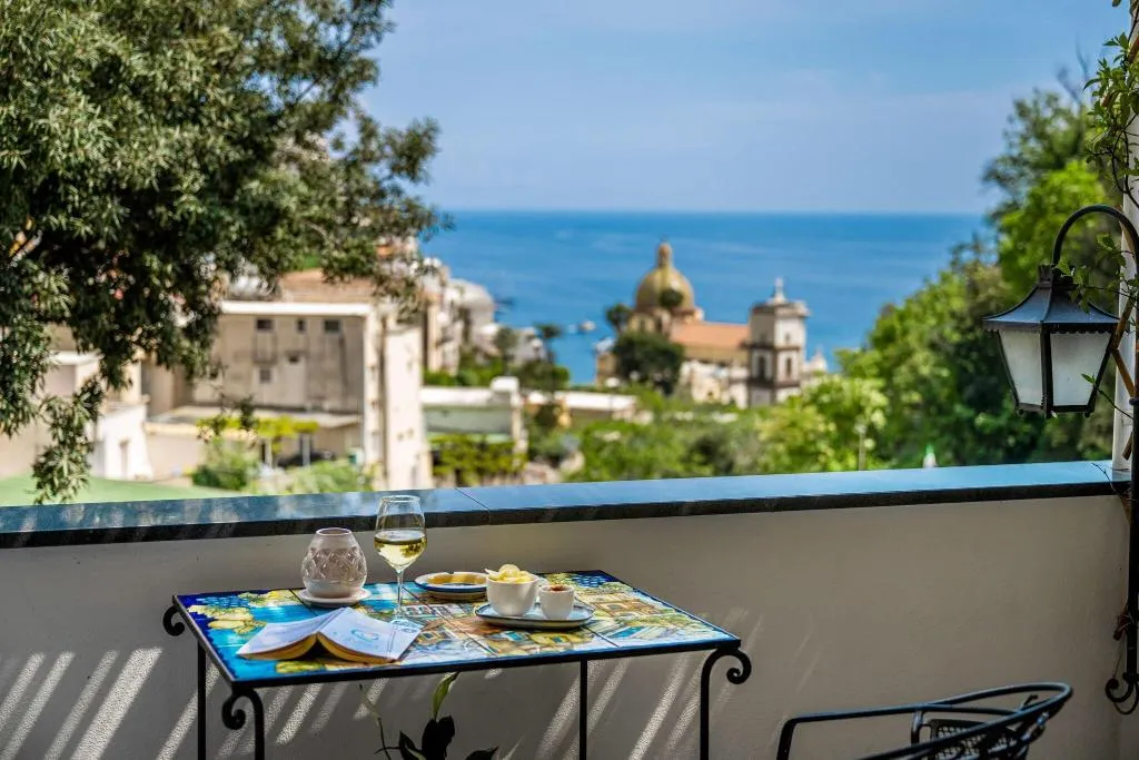 Terrace, Hotel Royal Prisco, Naples