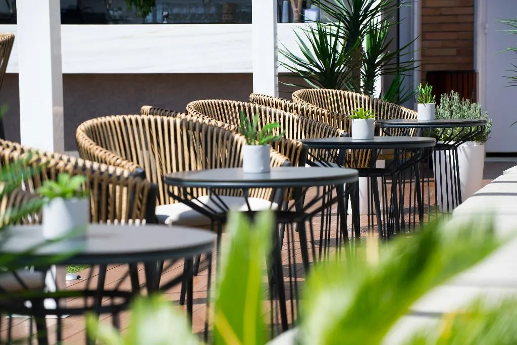 Terrace, Salles Hotel Malaga Centro, Costa Del Sol