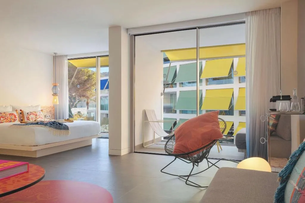 SUITE SEA VIEW KING BED Room, W Ibiza, Ibiza