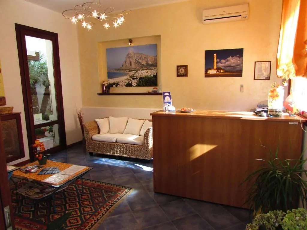 Lobby, Hotel La Meridiana, Palermo