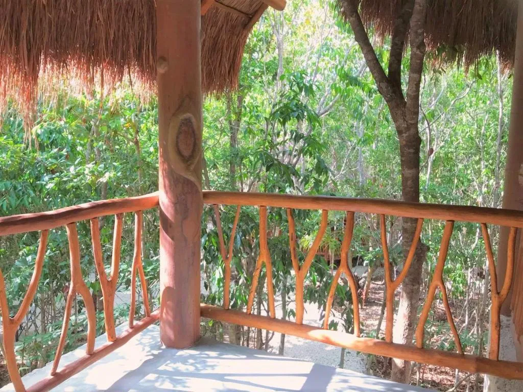 QUADRUPLE KING SIZE BED Room, Aldea Maya-Ha Cabañas Con Cenotes, Cancun Area