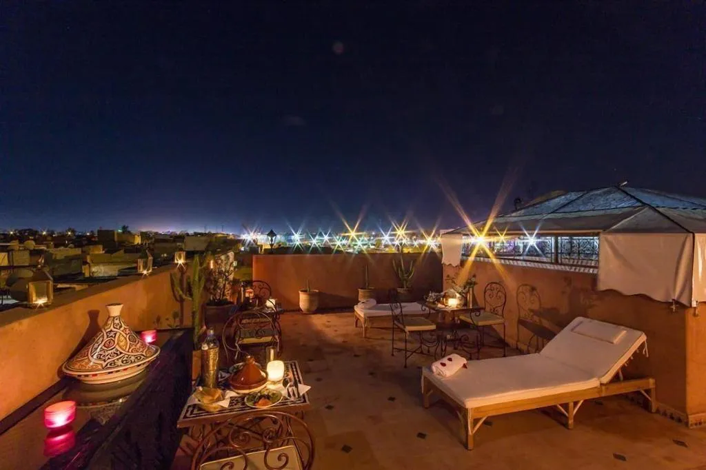 Terrace, Riad Lamya, Marrakech