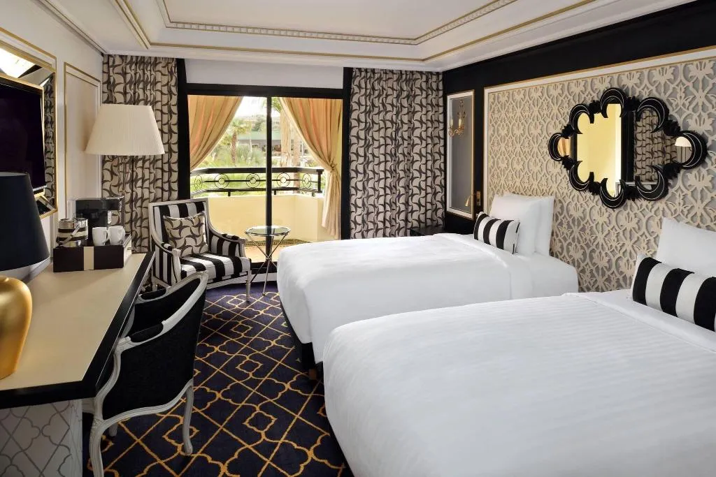 DOUBLE DELUXE POOL VIEW Room, Fes Marriott Hotel Jnan Palace, Fez