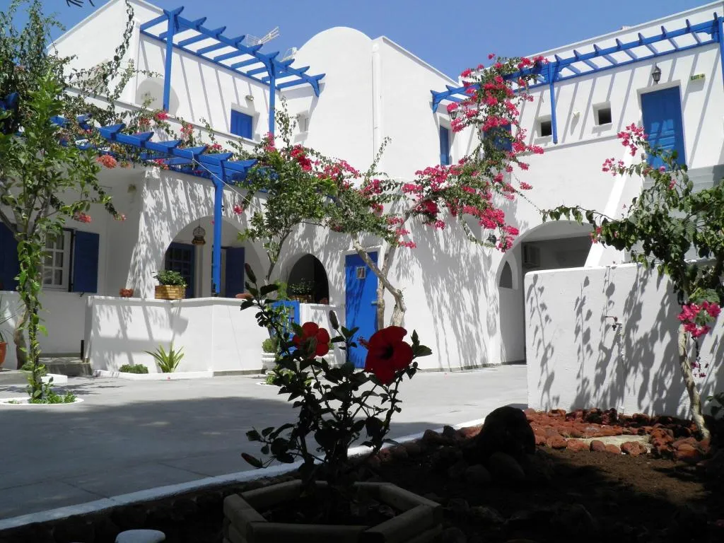 General view, Levante Beach, Santorini