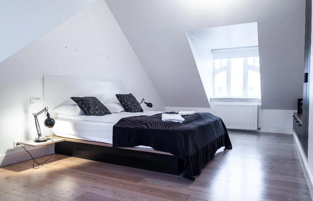 APARTMENT CAPACITY 6 TWO BEDROOMS Room, Luna Laugavegur 37, Reykjavik
