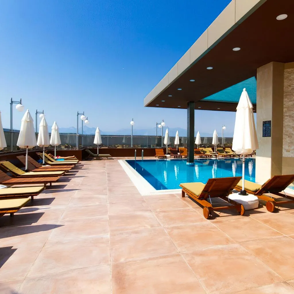 Pool, Sky Business Hotel, Antalya