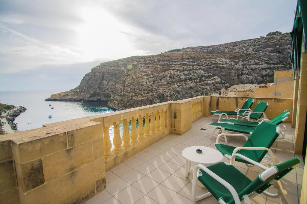 Terrace, San Andrea Hotel, Gozo