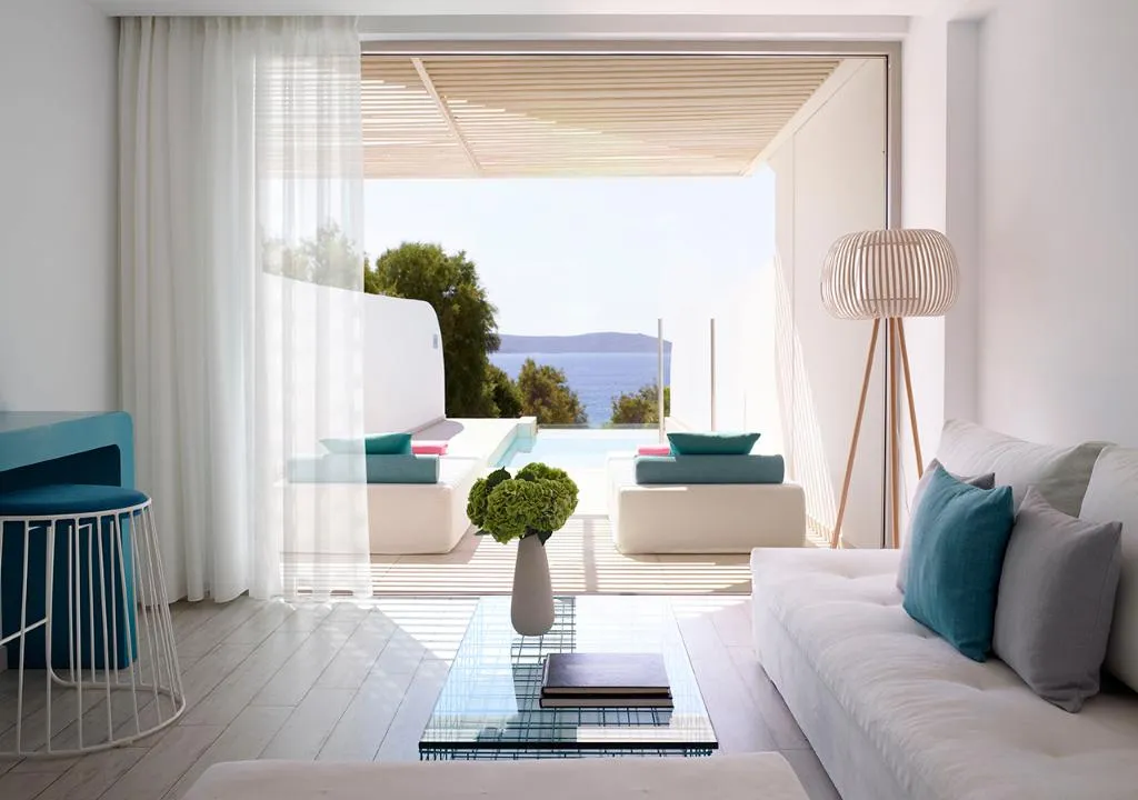 SUITE WITH PRIVATE POOL Room, Proteas Blu Resort, Samos