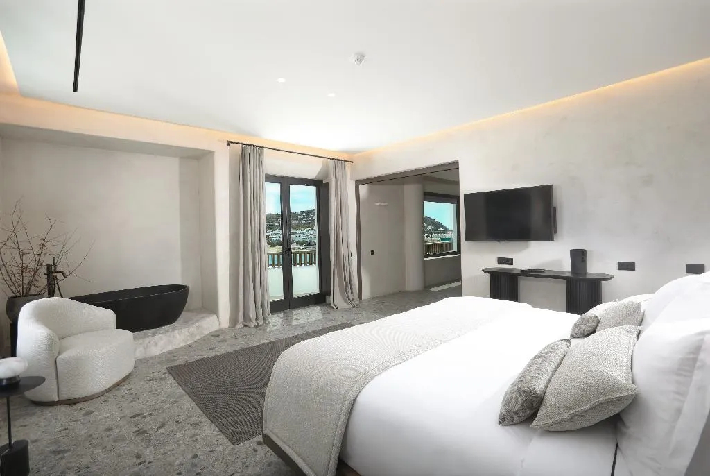 SUITE WITH PRIVATE POOL Room, Aeonic Suites & Spa, Mykonos