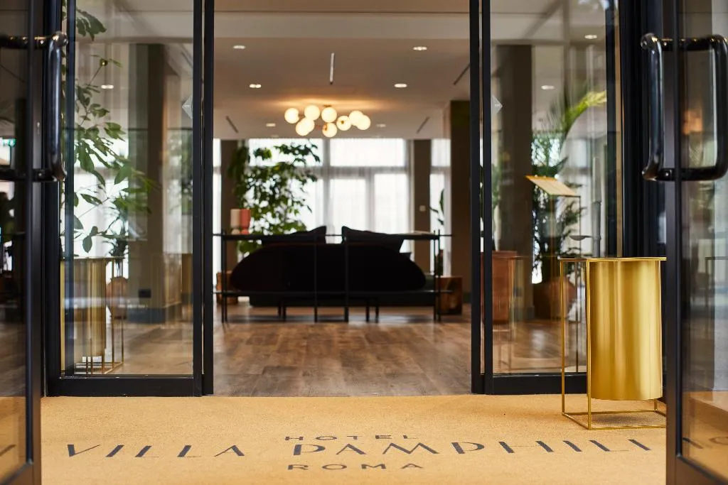 Lobby, Villa Pamphili, Rome