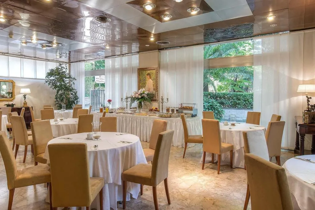 Restaurant, Mini Palace Hotel, Rome