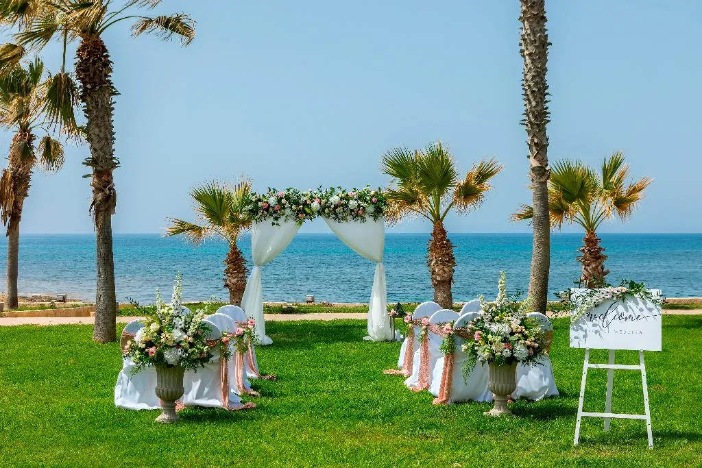 Beach, Aquamare Beach Hotel & Spa, Cyprus
